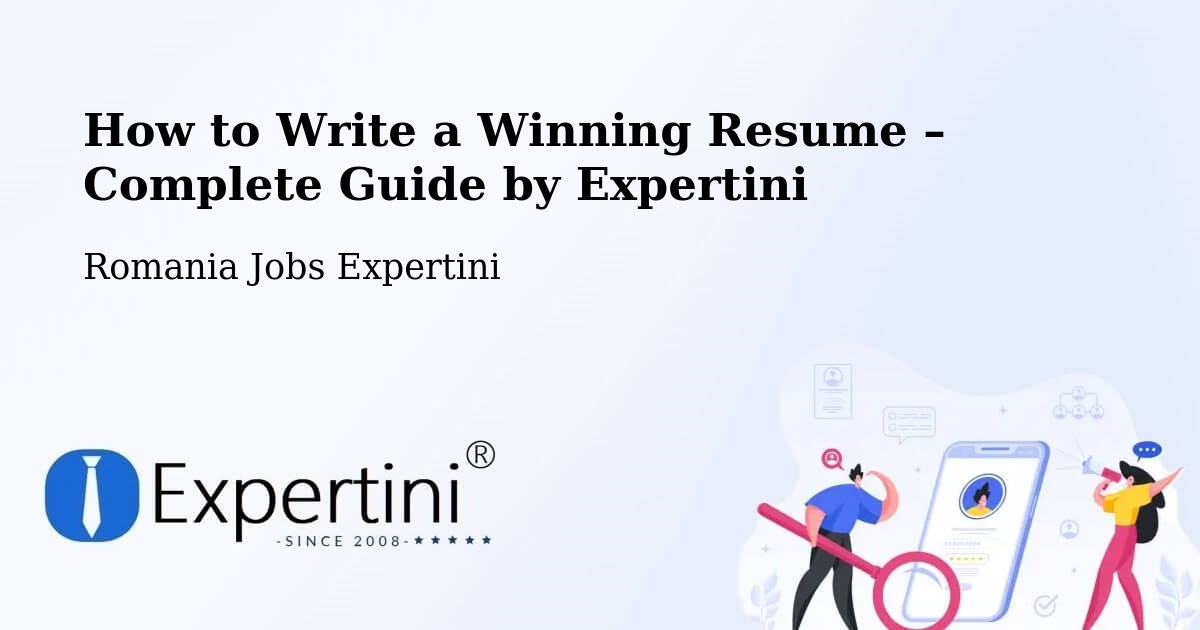 Resume Writing Guide for Job Seekers – Vutcani - Vutcani, Romania Jobs Expertini